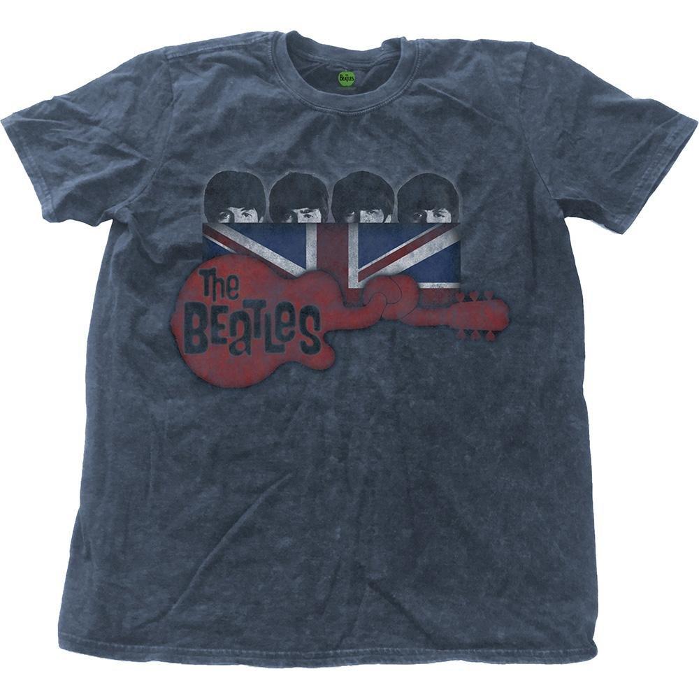 Tshirt Damen Blau Denim XXL von The Beatles