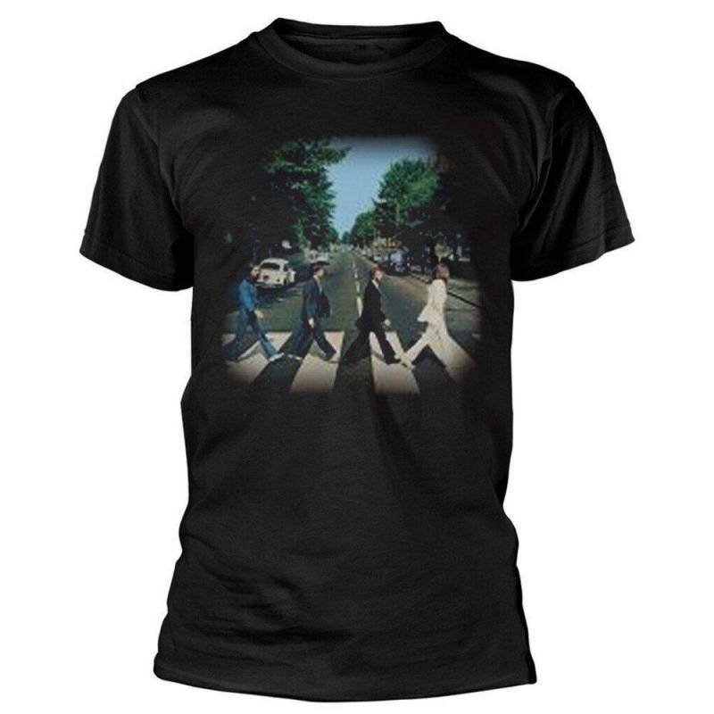 Tshirt Damen Schwarz L von The Beatles