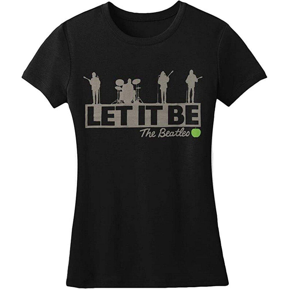 Tshirt Damen Schwarz S von The Beatles