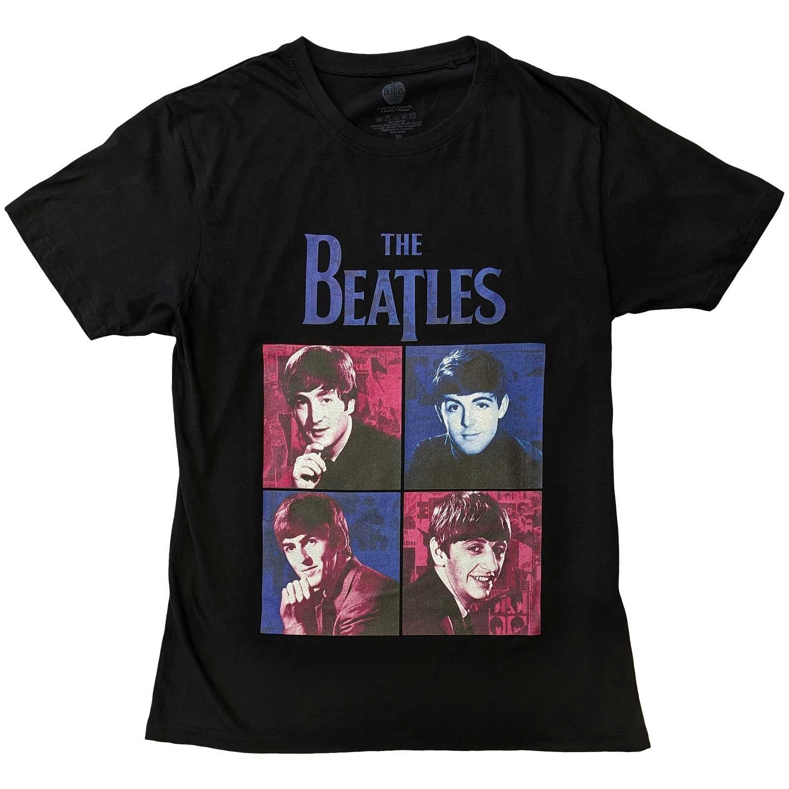 Tshirt Damen Schwarz XL von The Beatles