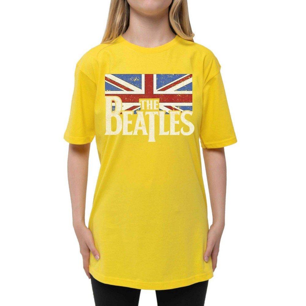 Tshirt Logo Mädchen Gelb 104 von The Beatles