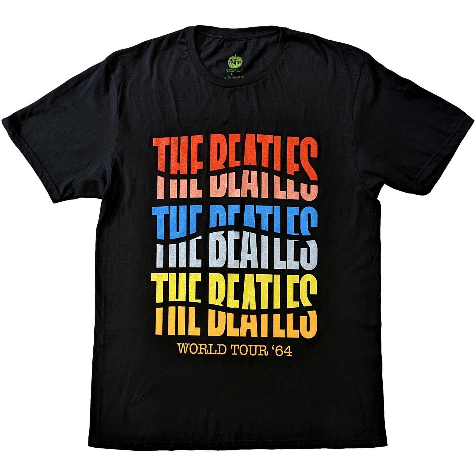 World Tour' 64 Tshirt Damen Schwarz XL von The Beatles