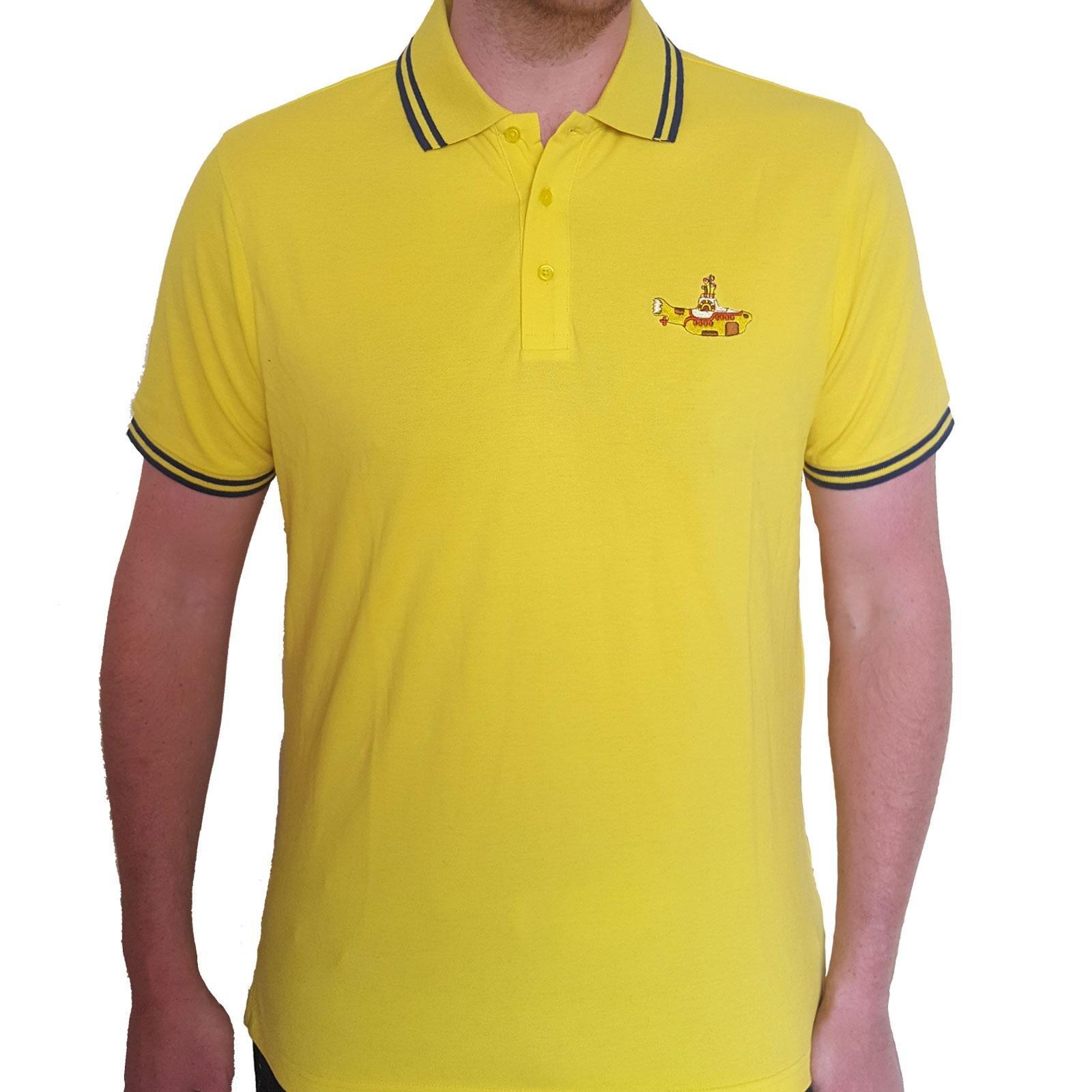 Yellow Submarine Poloshirt Damen Gelb M von The Beatles