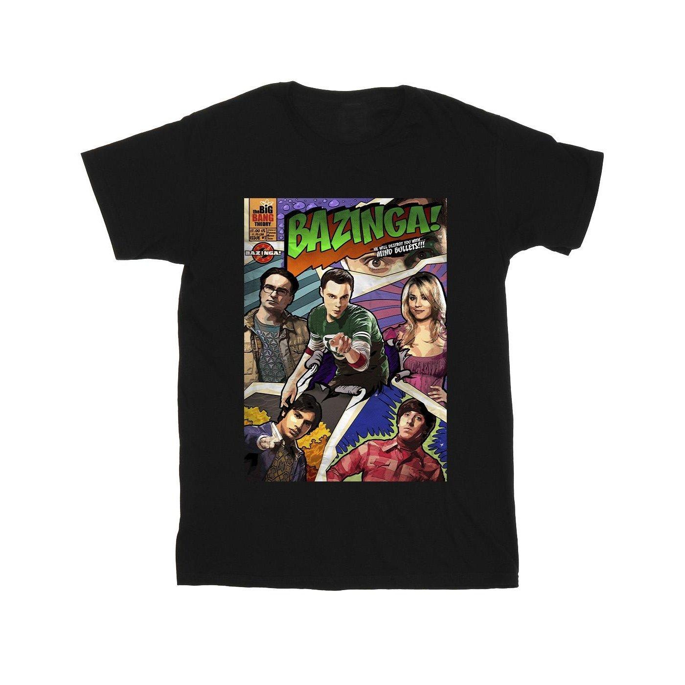 Bazinga Cover Tshirt Herren Schwarz L von The Big Bang Theory