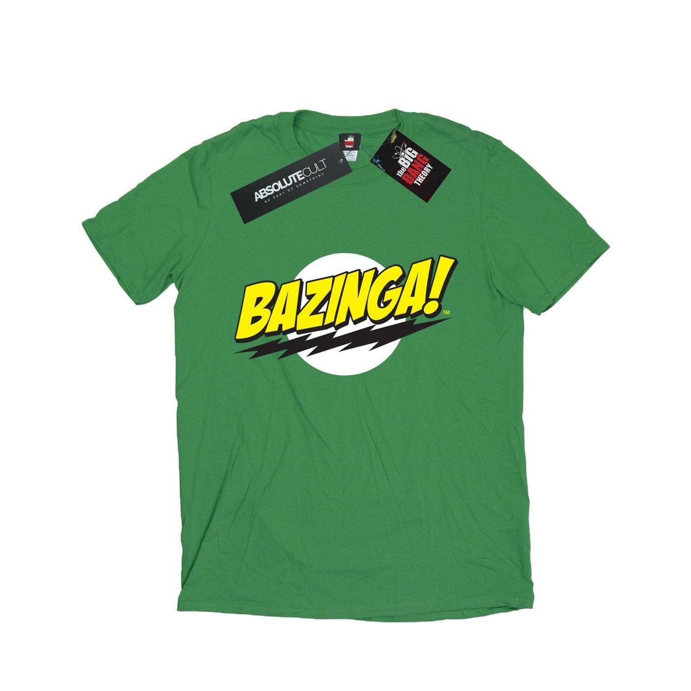 Bazinga Tshirt Herren Grün XL von The Big Bang Theory
