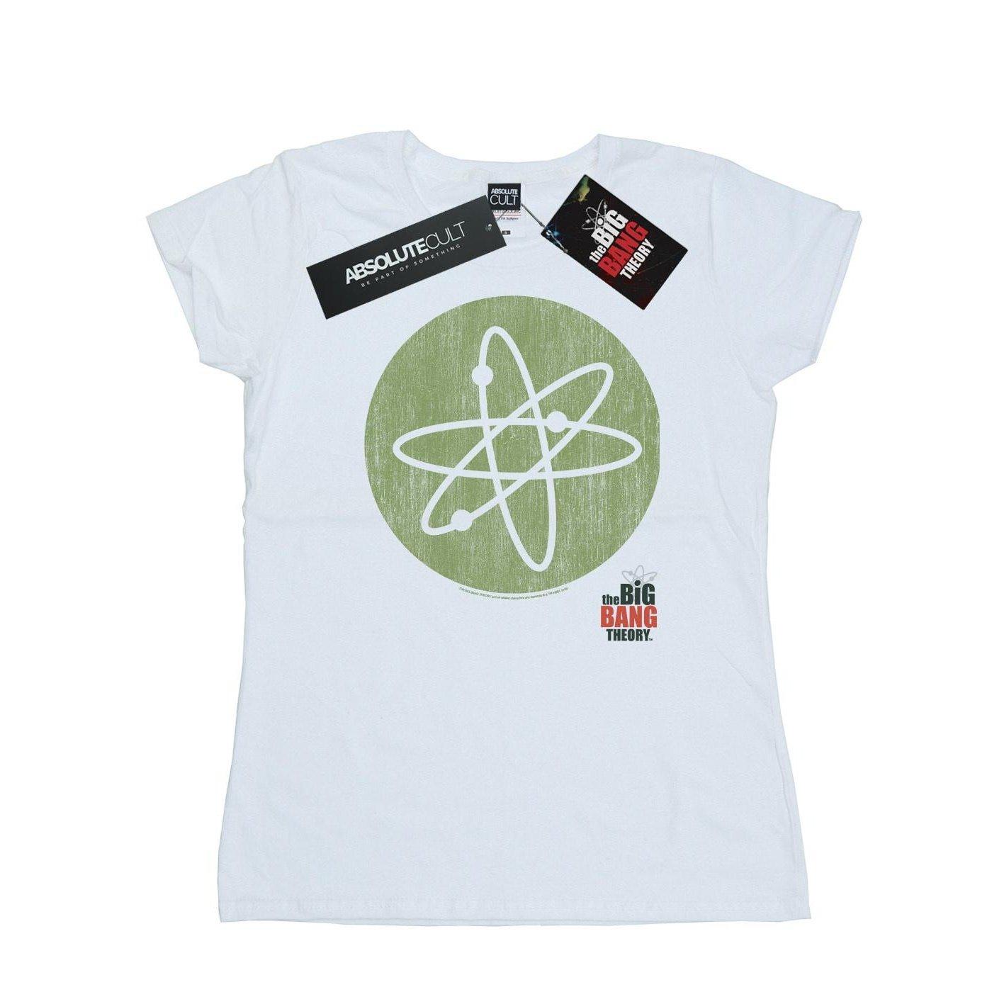 Big Bang Icon Tshirt Damen Weiss M von The Big Bang Theory