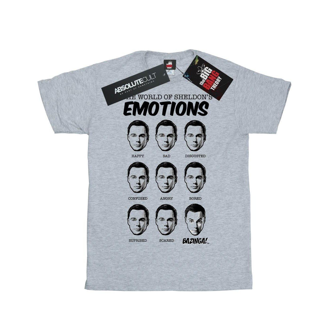 Emotions Tshirt Damen Grau L von The Big Bang Theory