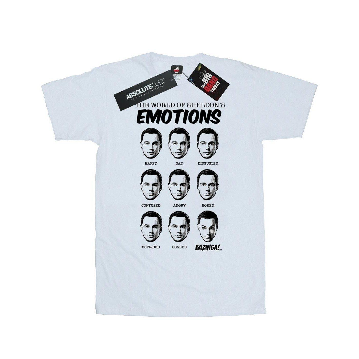 Emotions Tshirt Damen Weiss 3XL von The Big Bang Theory