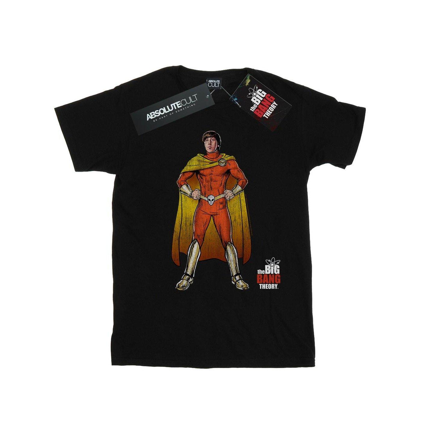 Howard Superhero Tshirt Damen Schwarz XXL von The Big Bang Theory