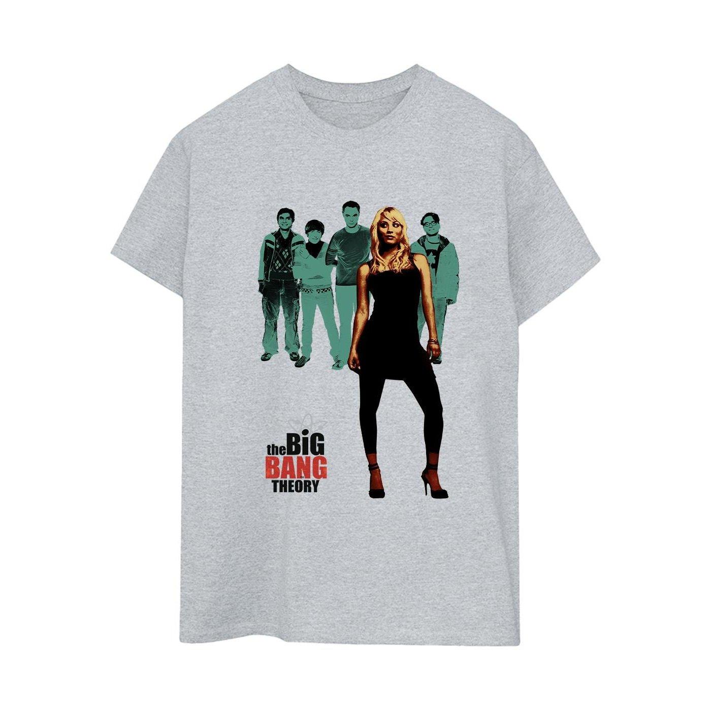 Penny Standing Tshirt Damen Grau 3XL von The Big Bang Theory