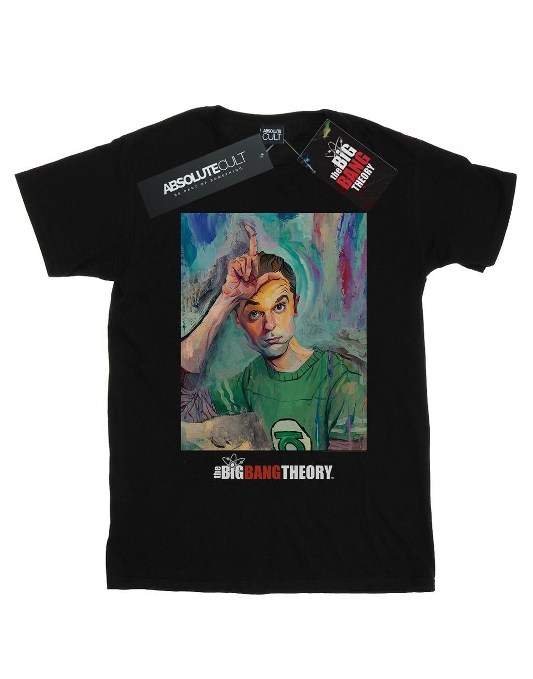 Sheldon Loser Painting Tshirt Herren Schwarz 3XL von The Big Bang Theory