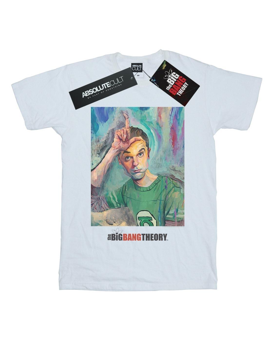 Sheldon Loser Painting Tshirt Herren Weiss 4XL von The Big Bang Theory