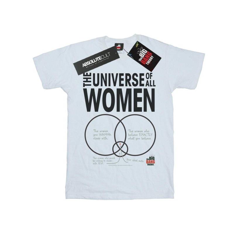 The Universe Of All Women Tshirt Herren Weiss 5XL von The Big Bang Theory