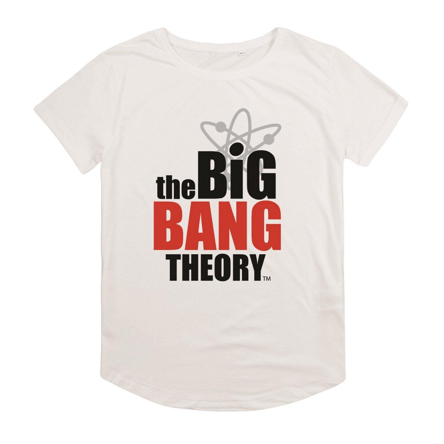 Tshirt Damen Weiss L von The Big Bang Theory