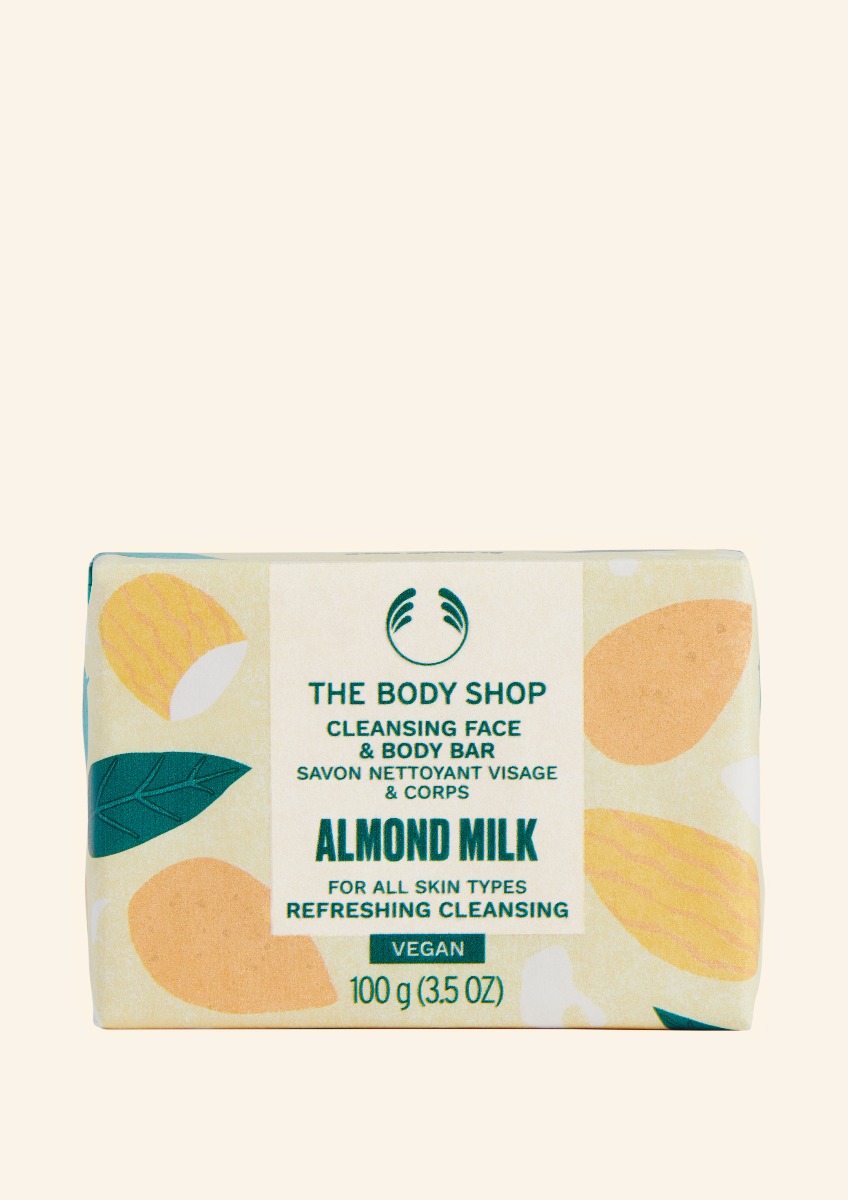 Almond Milk Face & Body Seife von The Body Shop