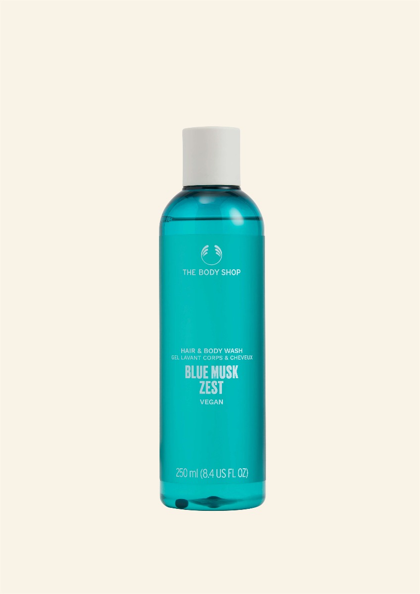 Blue Musk Zest Hair & Body Duschgel von The Body Shop