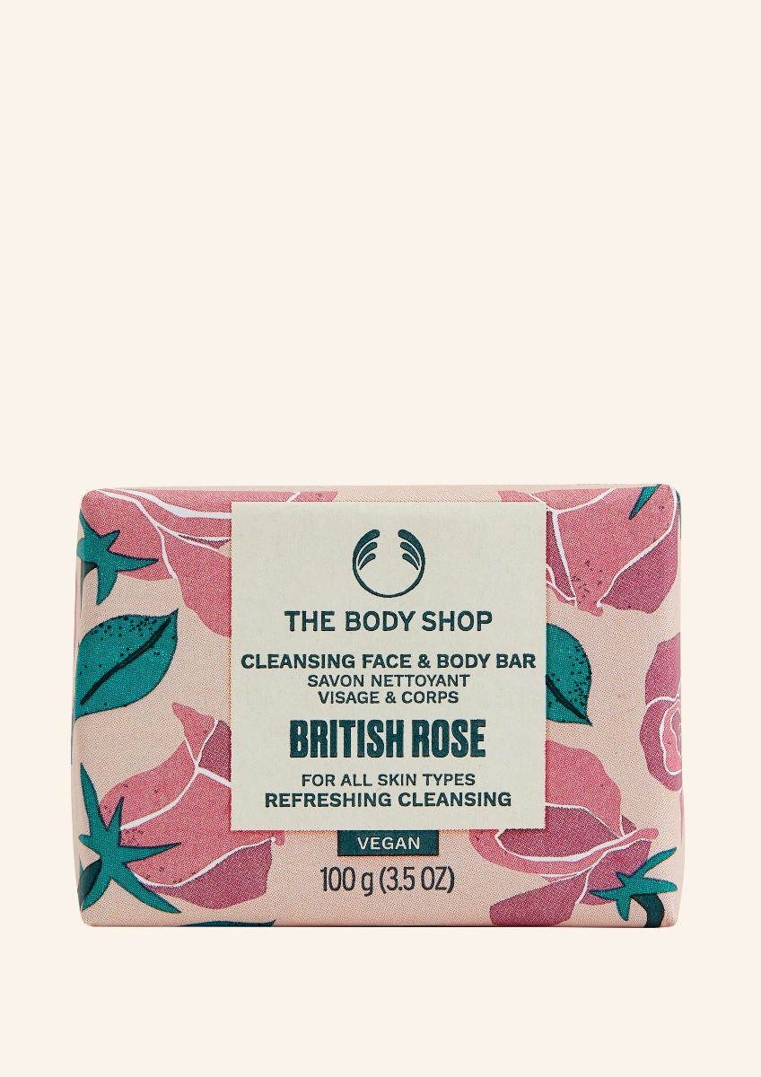 British Rose Face & Body Seife von The Body Shop