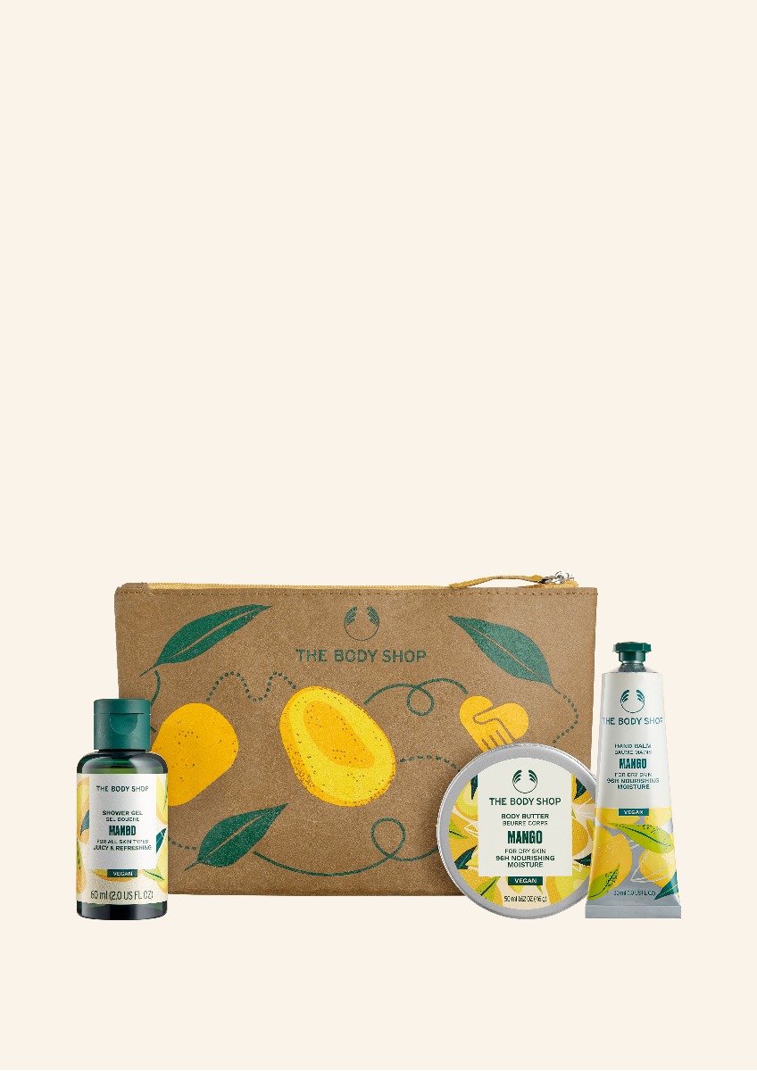 Nourish & Flourish Mango Geschenkset von The Body Shop