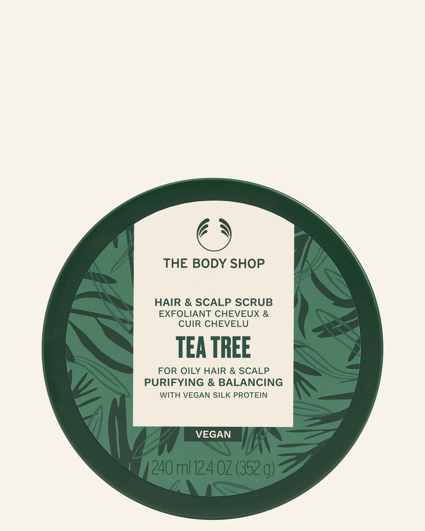 Tea Tree Purifying & Balancing Haar- & Kopfhautpeeling von The Body Shop