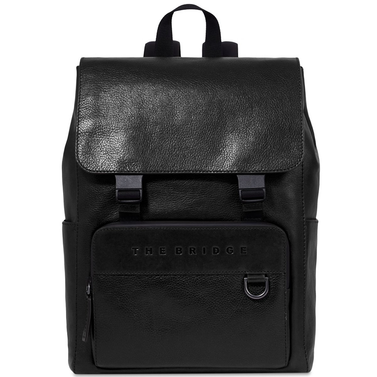 Damiano - Rucksack 13" Leder, Schwarz von The Bridge