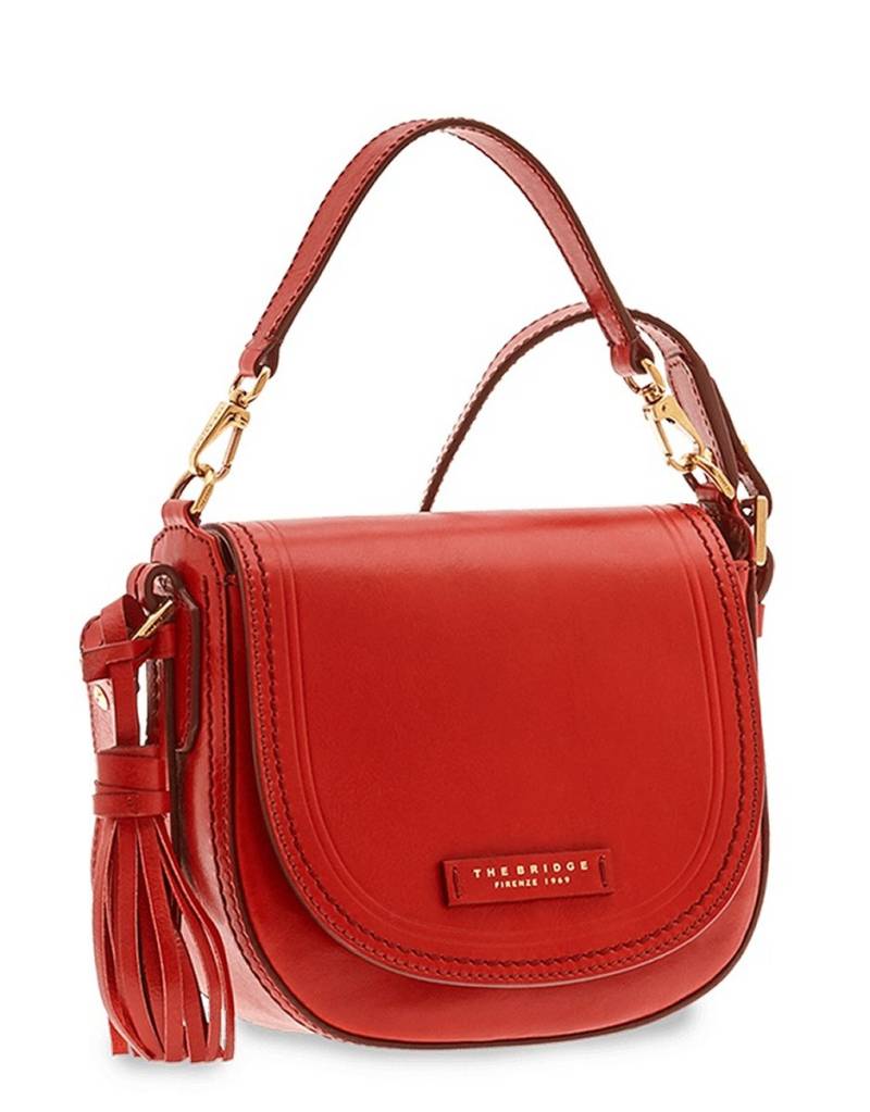 Pearl District - Shoulder Bag 20 cm in Rot Gold von The Bridge