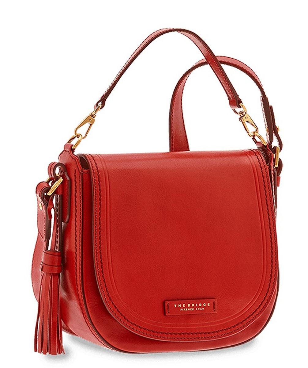 Pearl District - Shoulder Bag 23.5 cm in Rot Gold von The Bridge