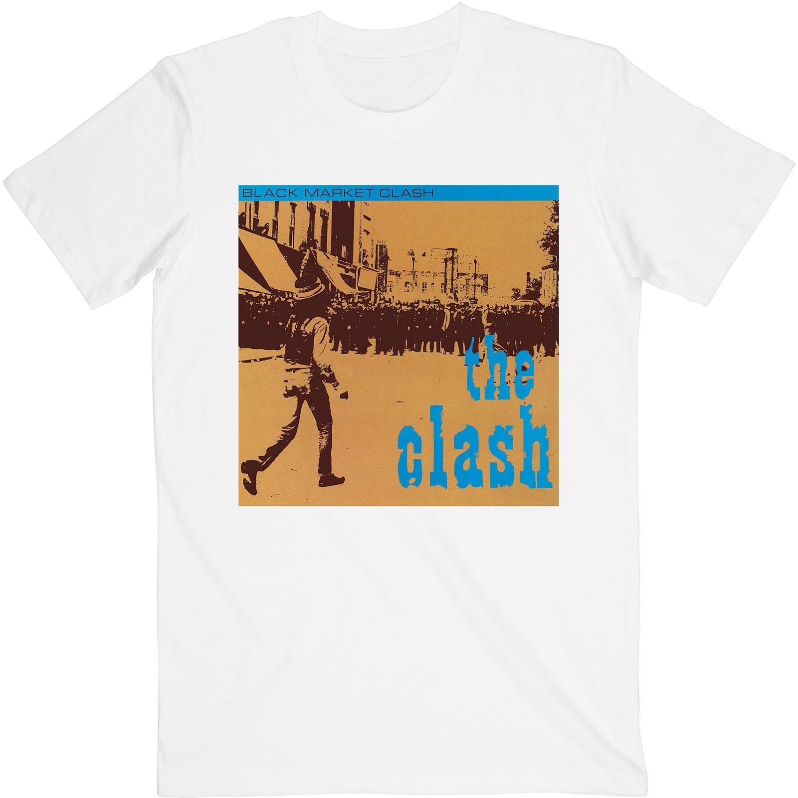 Black Market Tshirt Damen Weiss S von The Clash