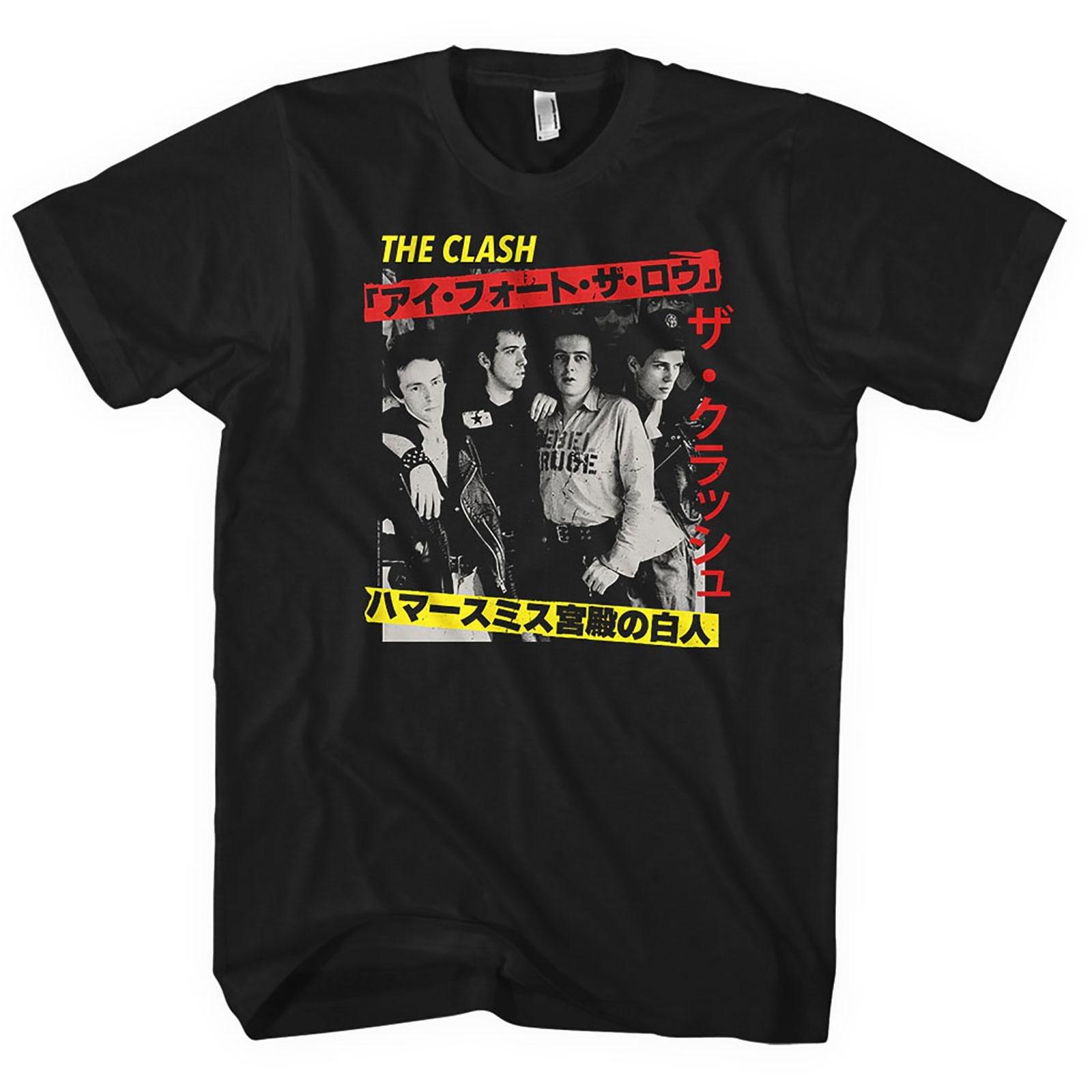 Kanji Tshirt Herren Schwarz L von The Clash