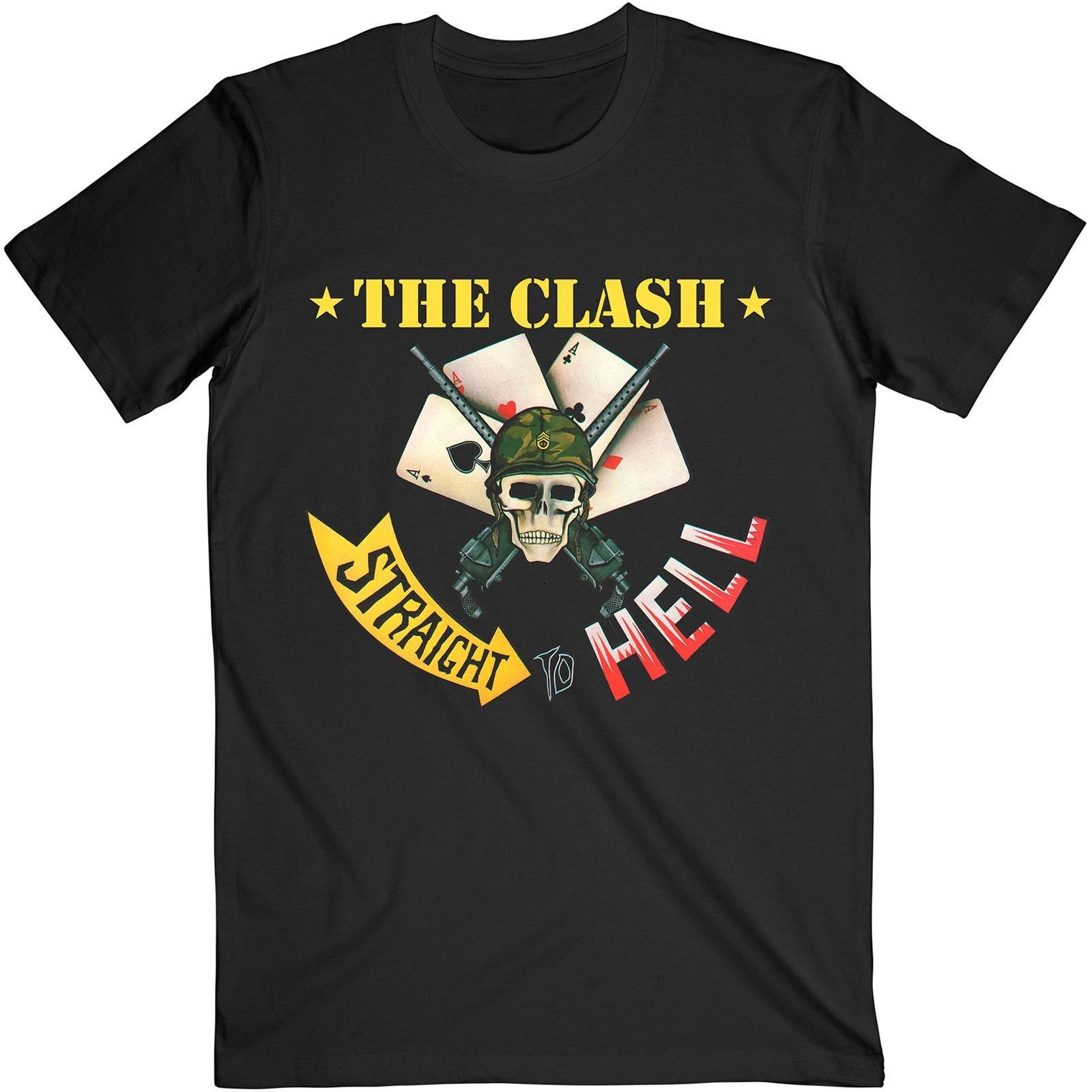 Straight To Hell Tshirt Damen Schwarz L von The Clash