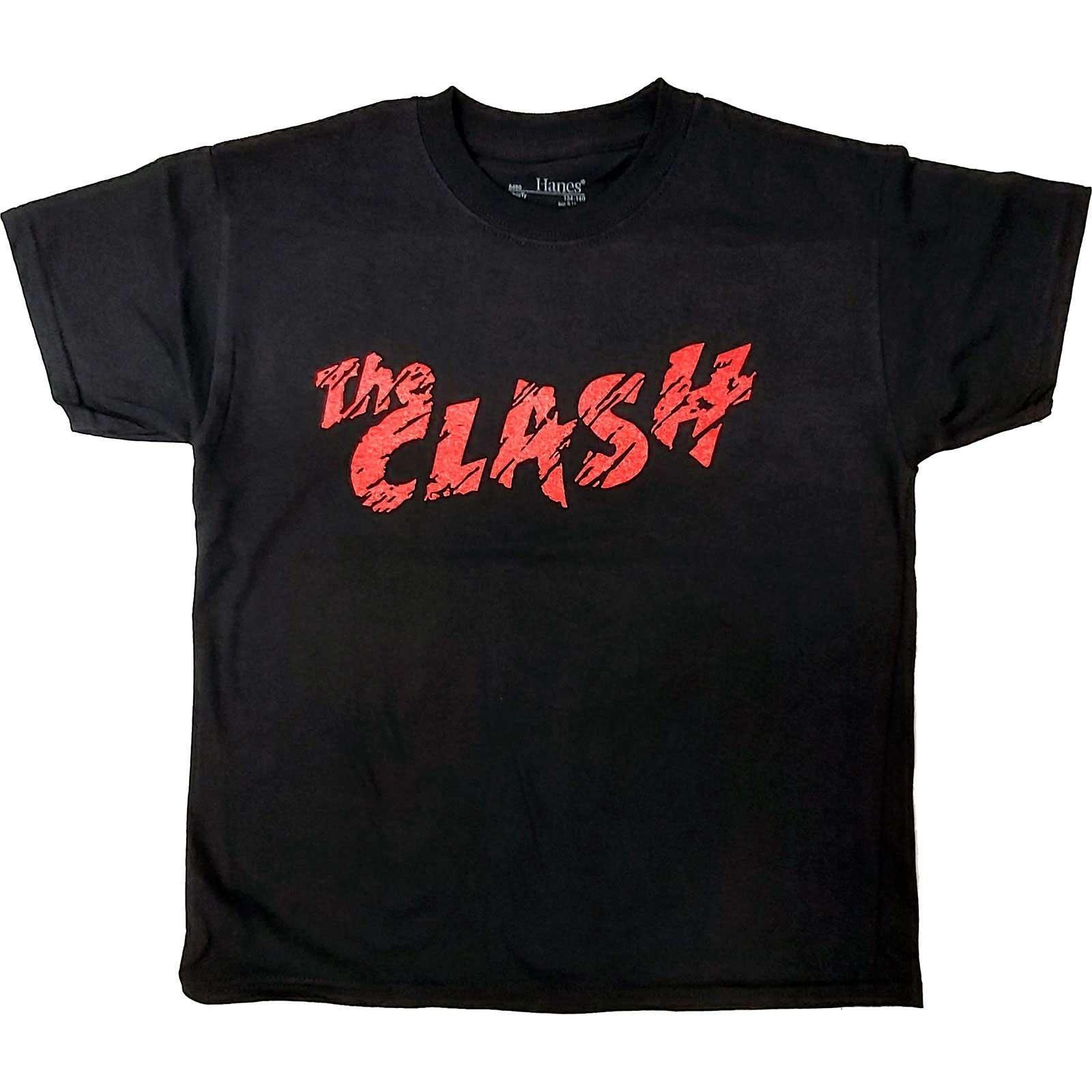 Tshirt Jungen Schwarz 128 von The Clash