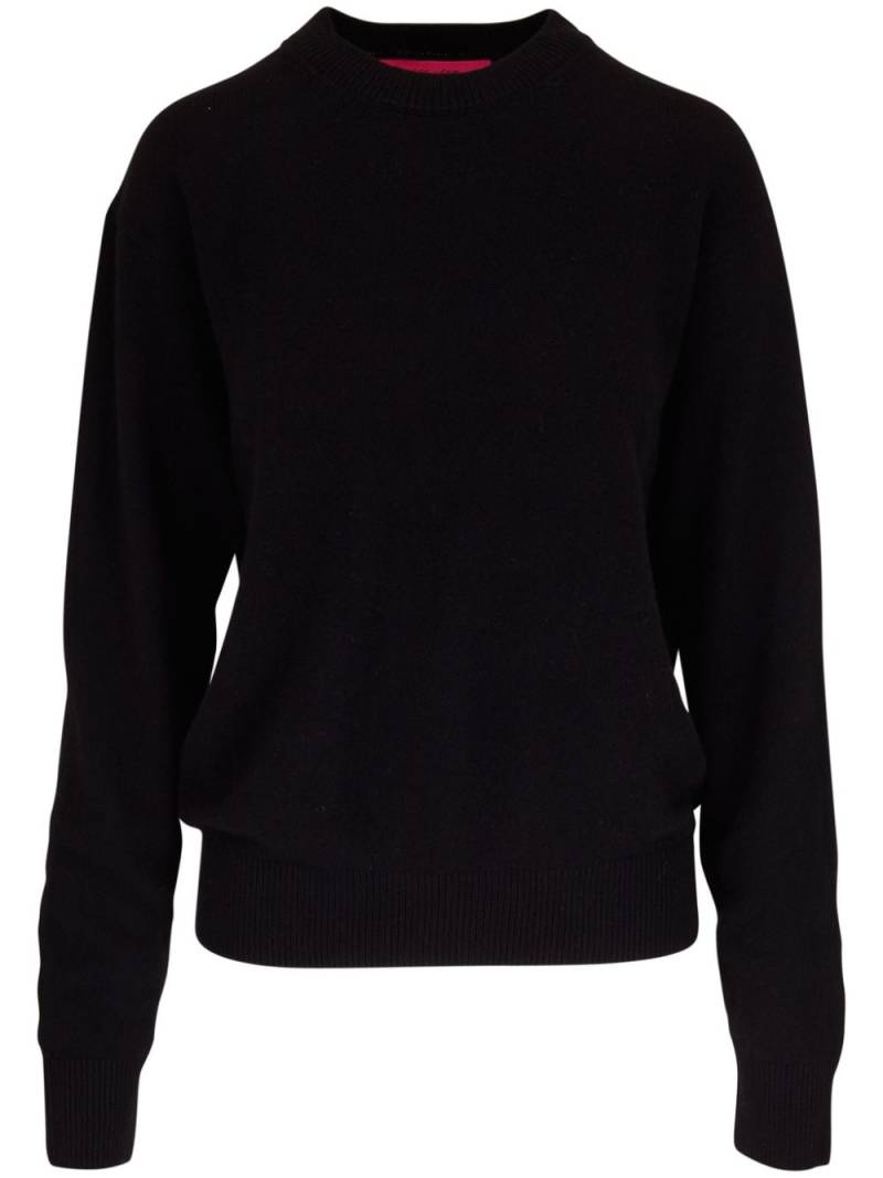 The Elder Statesman cashmere crew-neck sweater - Black von The Elder Statesman