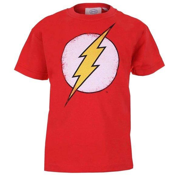 Tshirt Jungen Rot Bunt 134 von The Flash