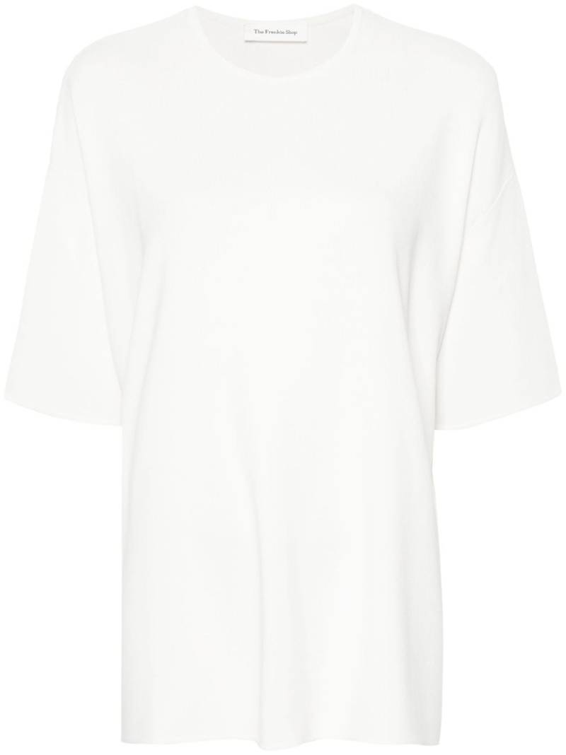 The Frankie Shop Lenny drop-shoulder T-shirt - White von The Frankie Shop