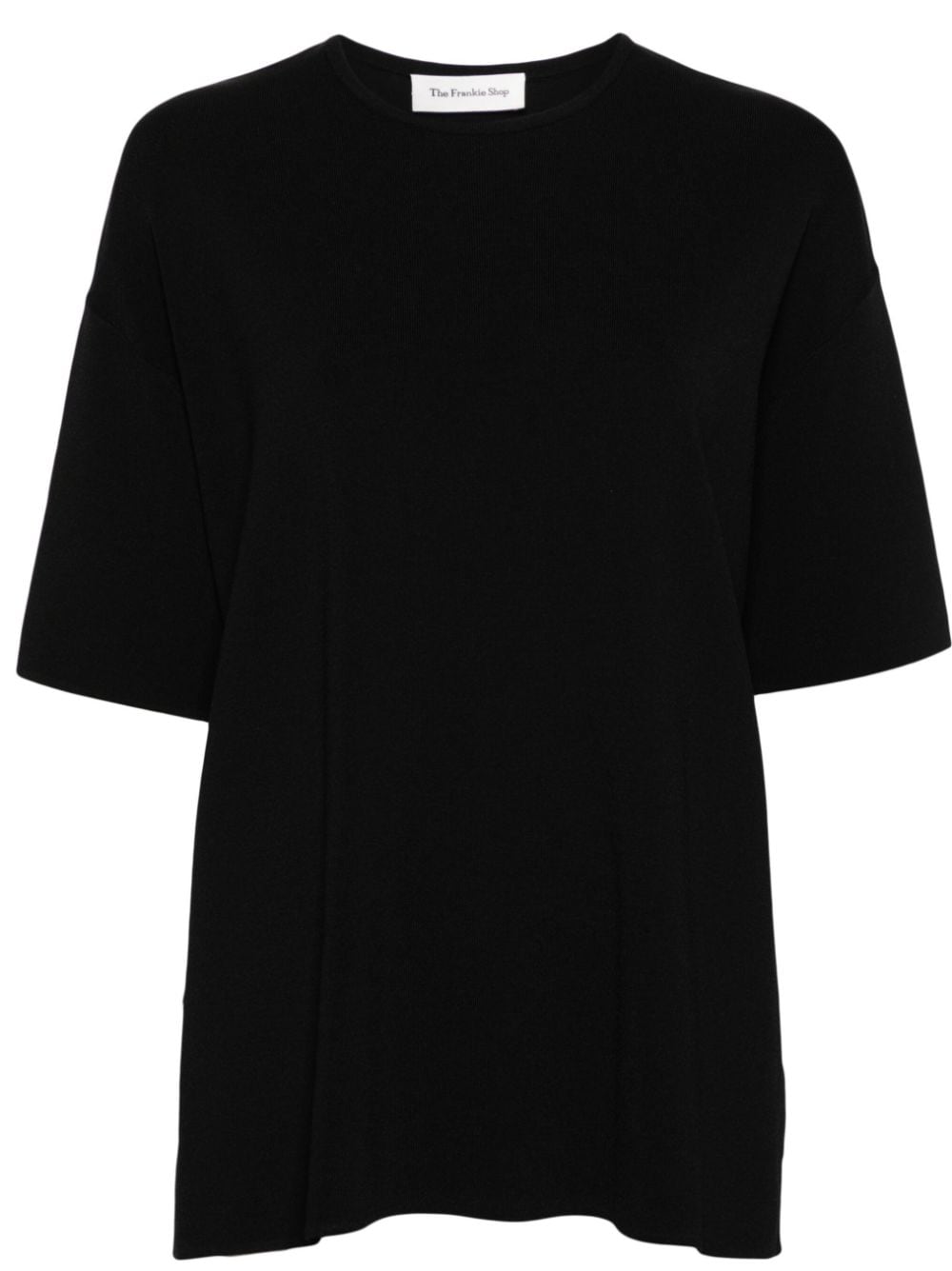 The Frankie Shop Lenny ribbed T-shirt - Black von The Frankie Shop