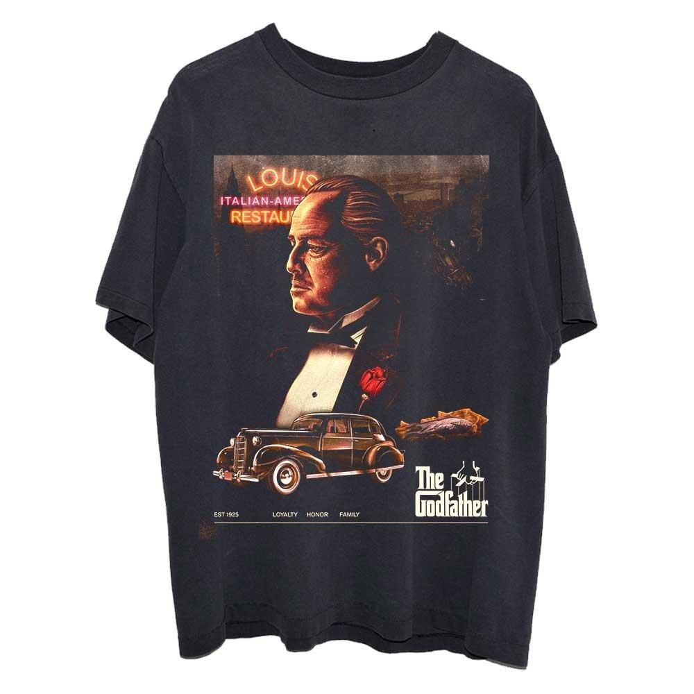 Sketch Louis Tshirt Damen Schwarz M von The Godfather