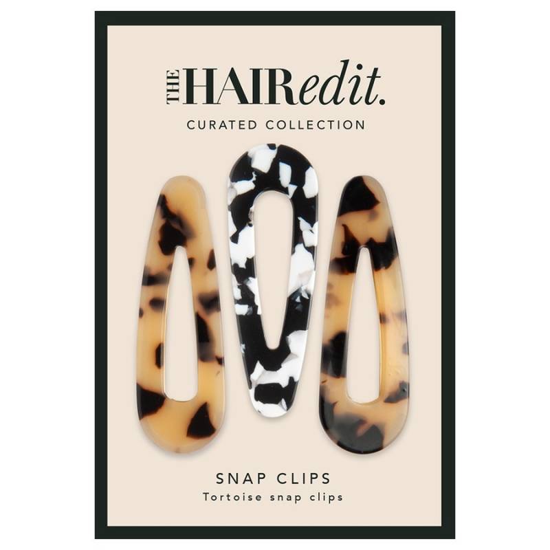 The Hair Edit  The Hair Edit Snap Triangles Tortoise Clips haarspange 1.0 pieces von The Hair Edit
