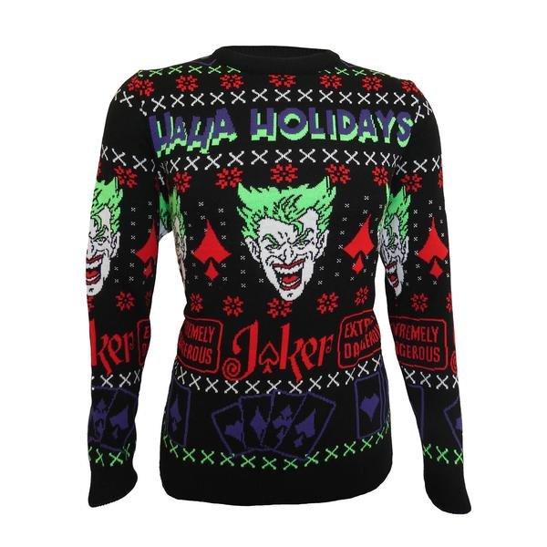 Haha Holiday Pullover Weihnachtliches Design Herren Multicolor S von The Joker