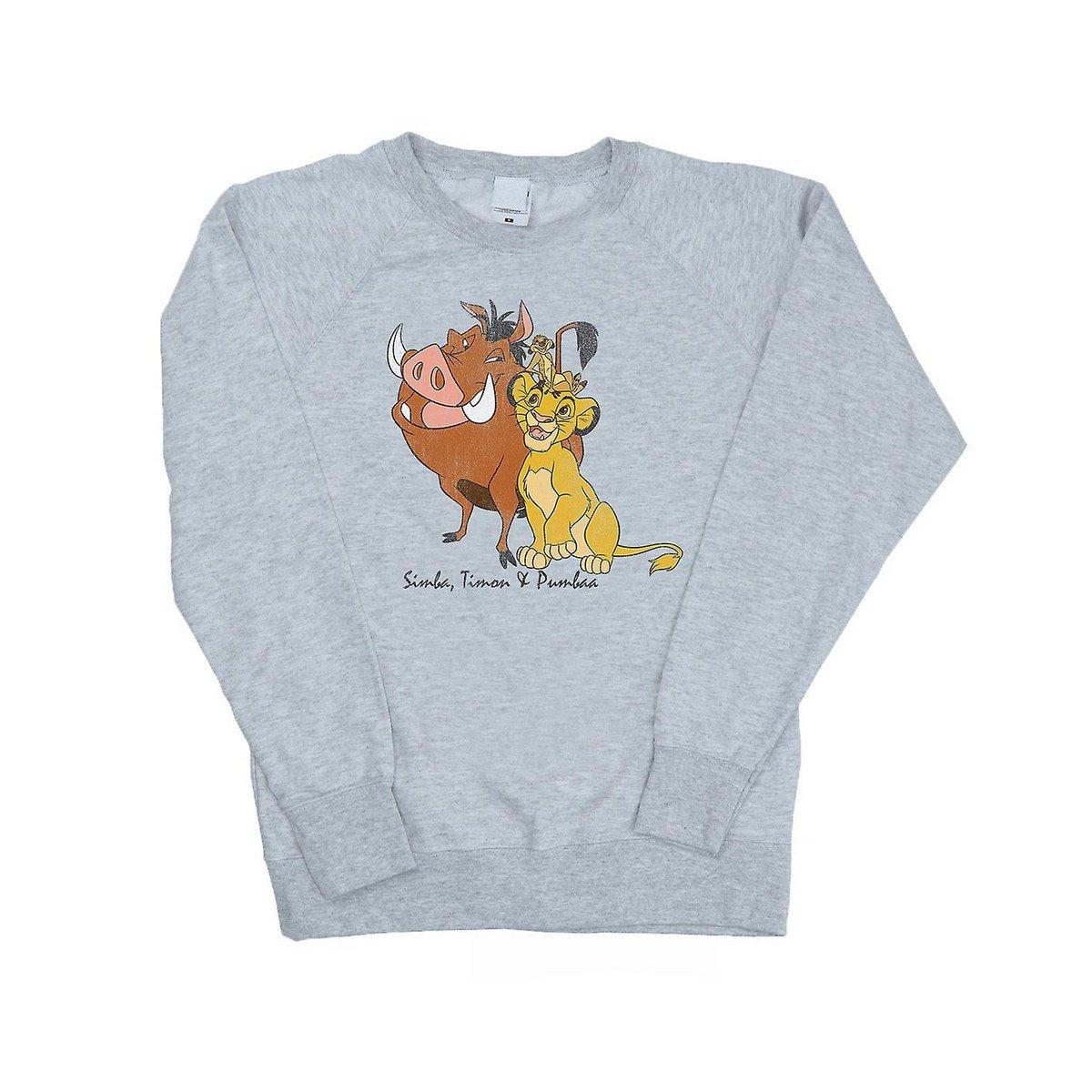 Classic Sweatshirt Damen Grau XL von The Lion King