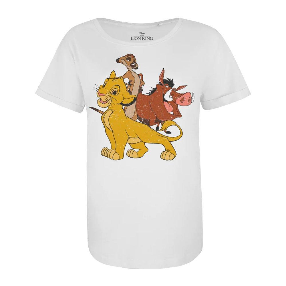 Simba & Friends Tshirt Damen Weiss L von The Lion King
