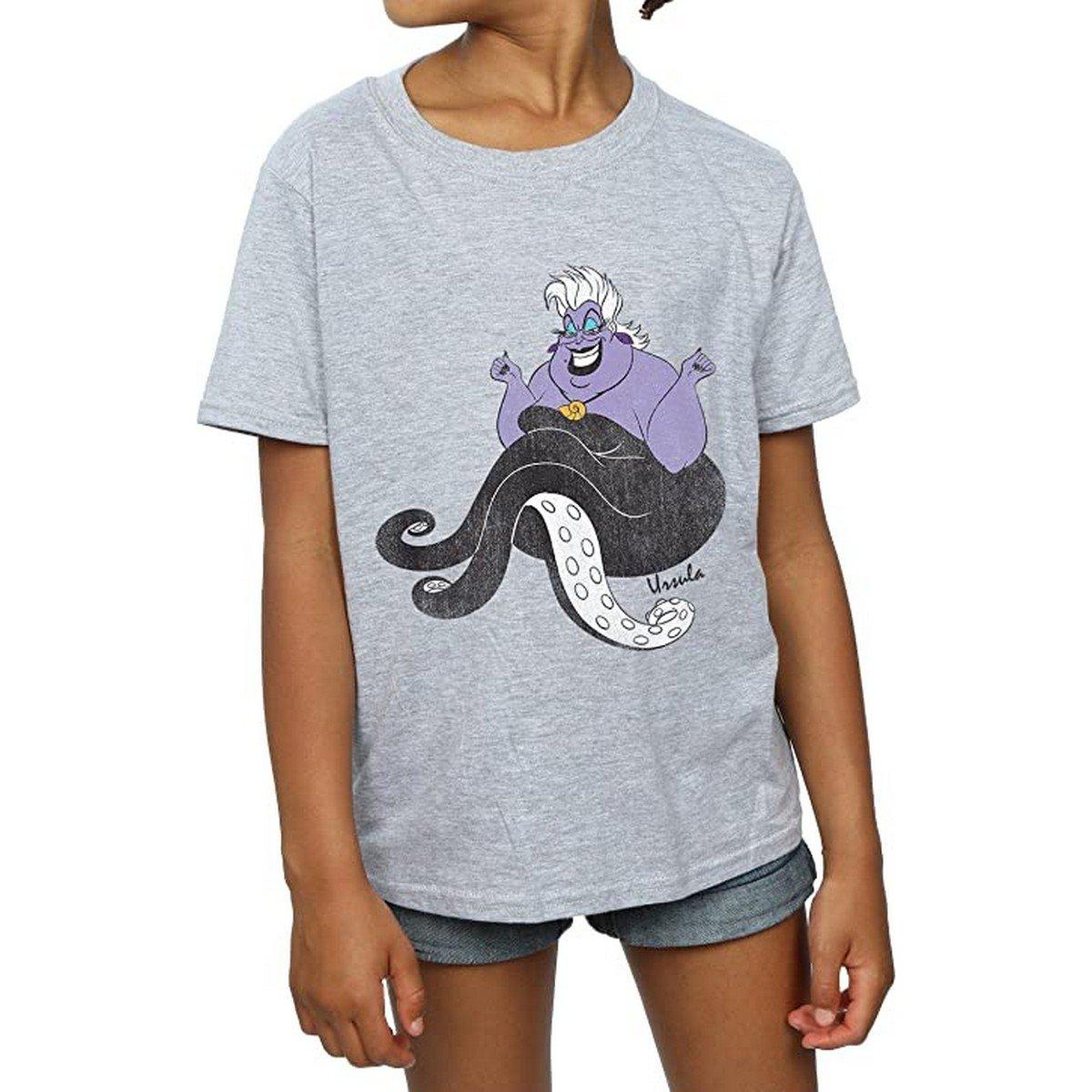 Classic Tshirt Mädchen Grau 116 von The Little Mermaid
