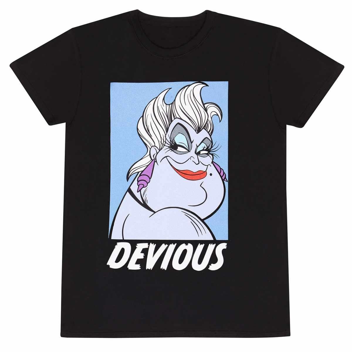 Devious Tshirt Herren Schwarz XL von The Little Mermaid