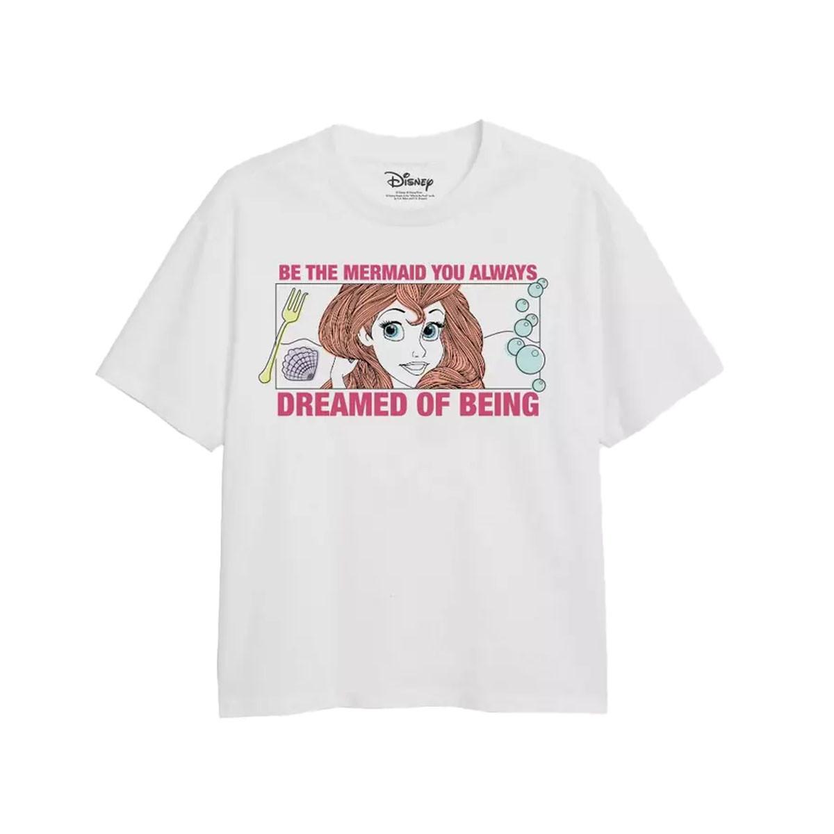 Dreaming Tshirt Mädchen Weiss 140 von The Little Mermaid