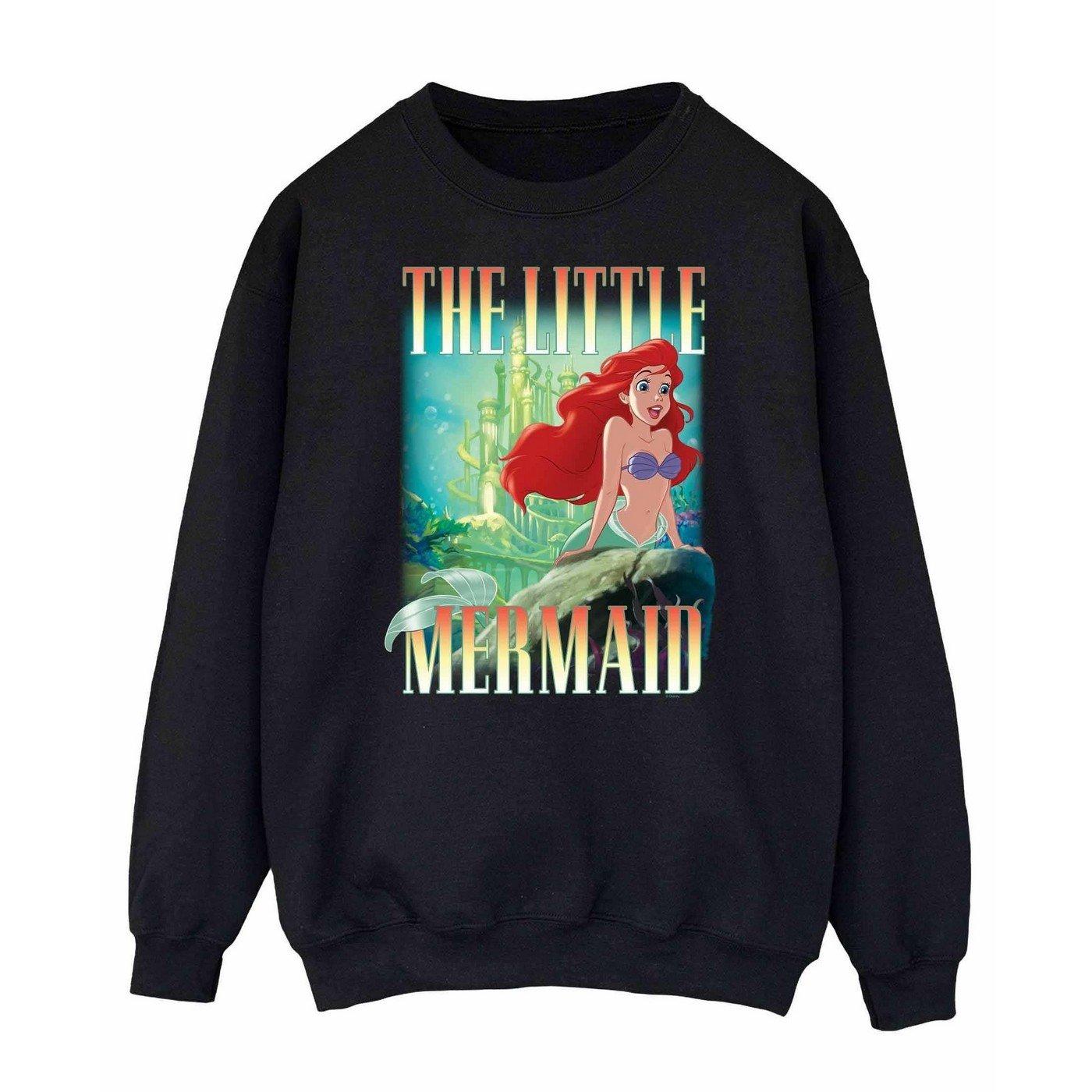 Sweatshirt Damen Schwarz M von The Little Mermaid