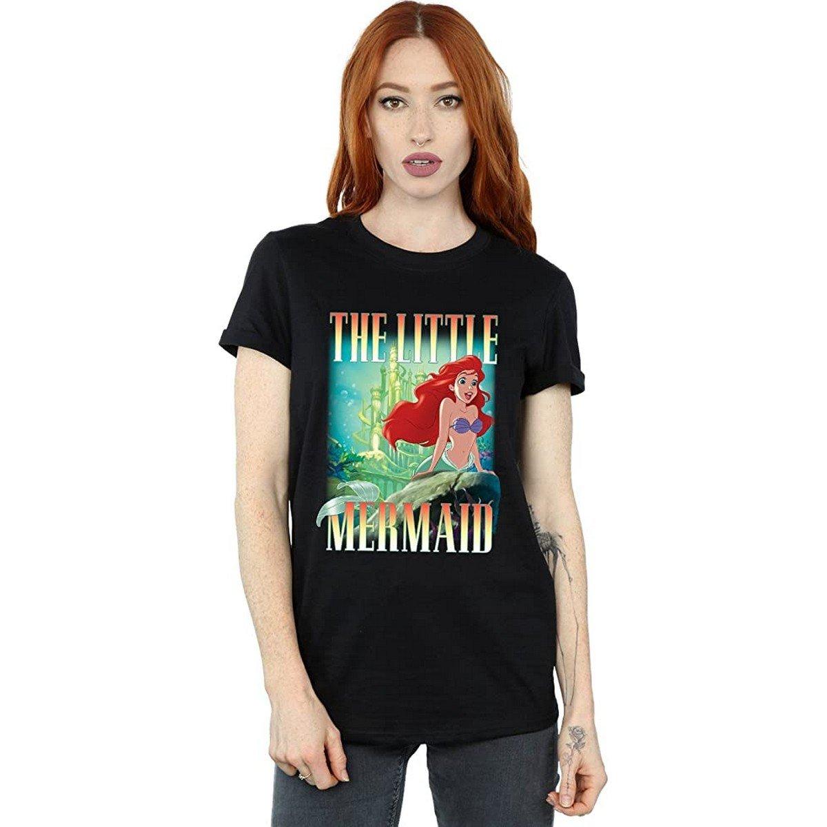 Tshirt Damen Schwarz L von The Little Mermaid