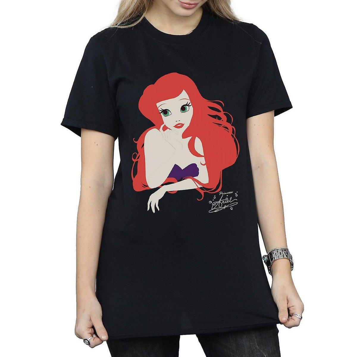 Tshirt Damen Schwarz XL von The Little Mermaid