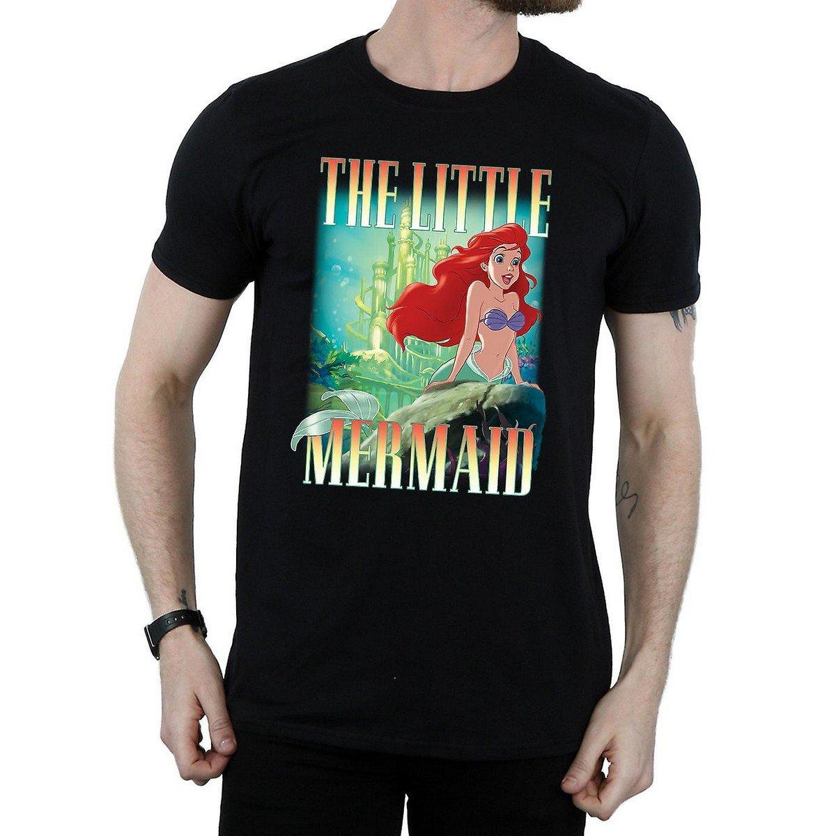 Tshirt Herren Schwarz L von The Little Mermaid