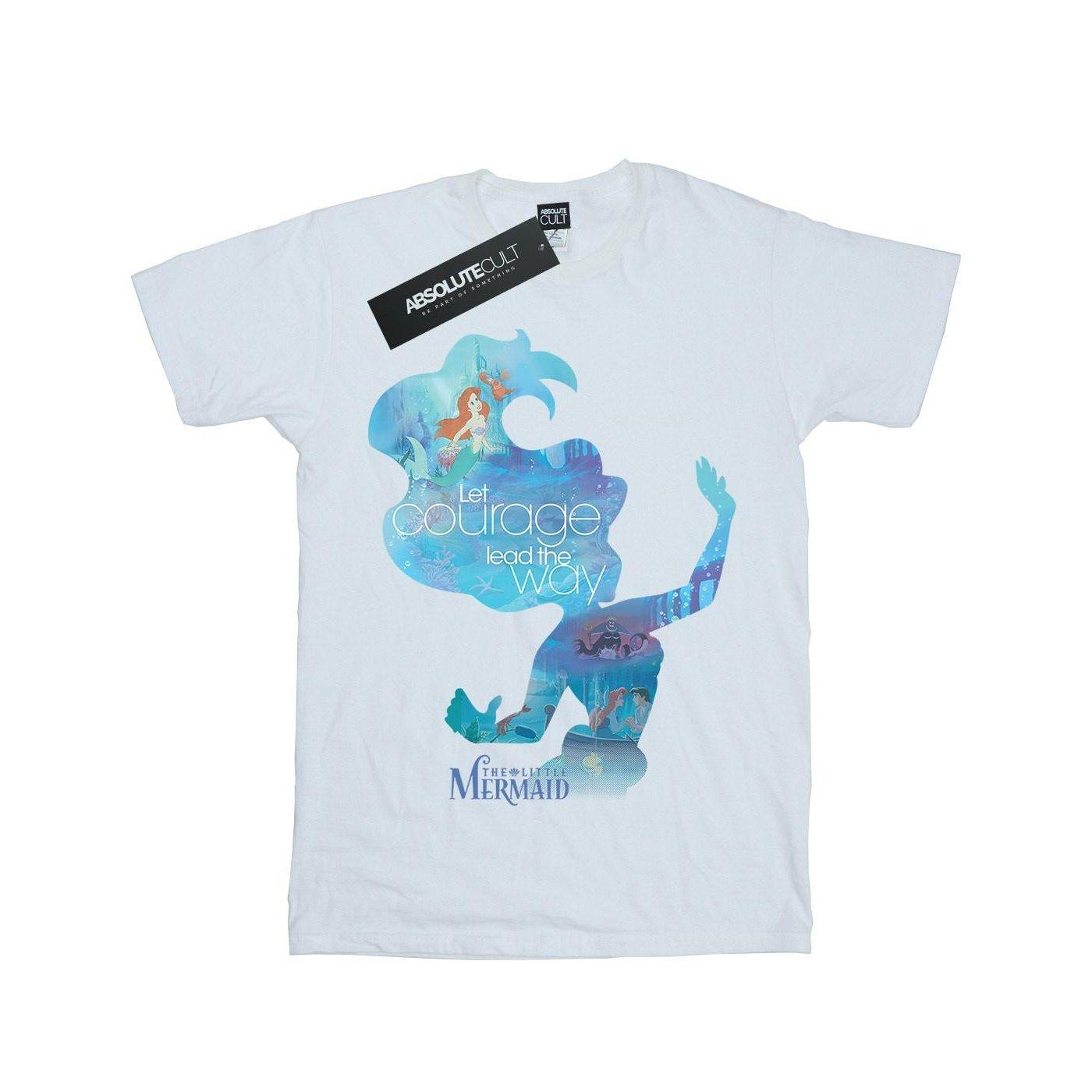 Tshirt Mädchen Weiss 140/146 von The Little Mermaid