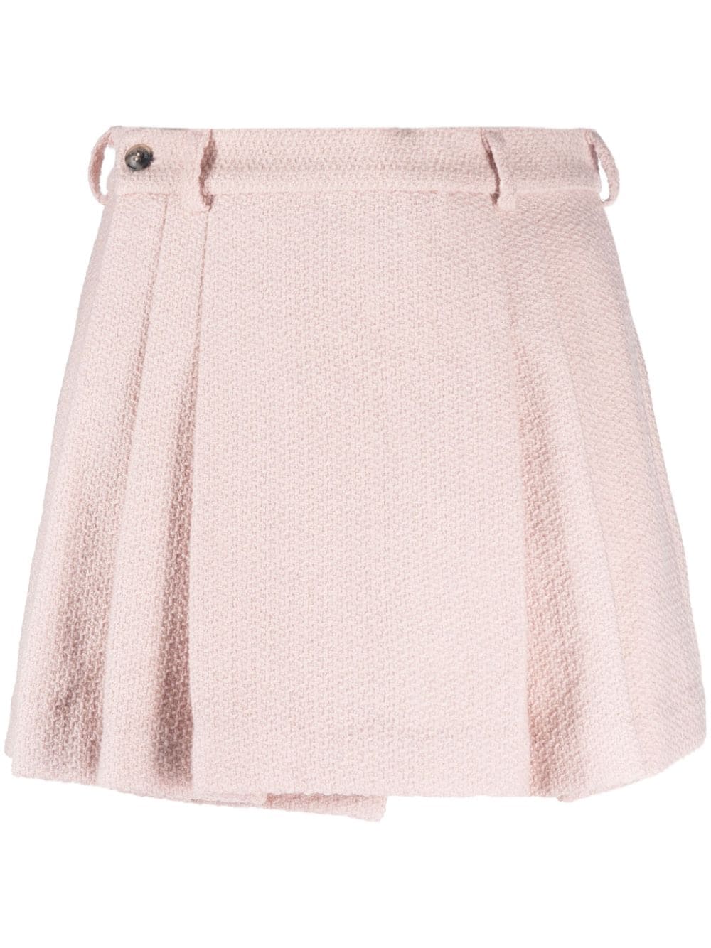The Mannei Bran high-waisted pleated skirt - Pink von The Mannei