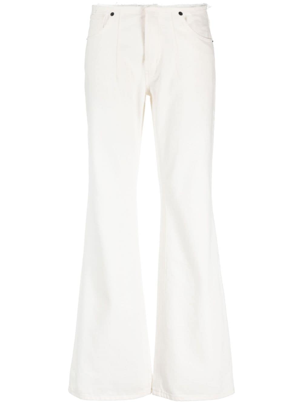 The Mannei Greci wide-leg jeans - White von The Mannei