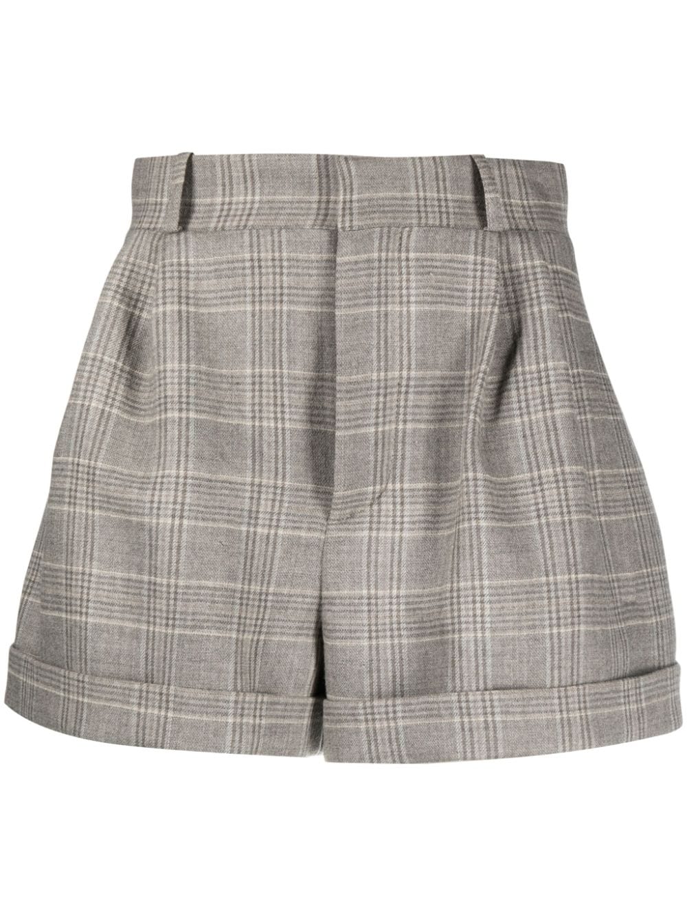 The Mannei Kudebi plaid-check shorts - Grey von The Mannei